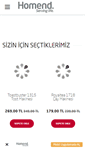 Mobile Screenshot of homend.com.tr